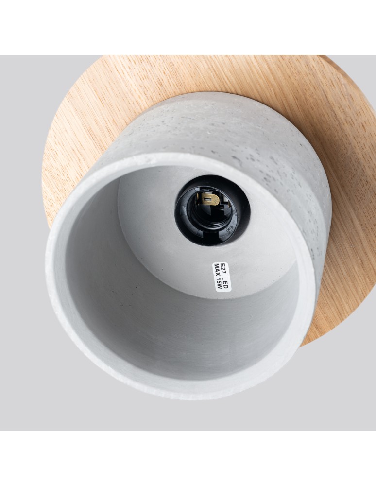 Sollux Lampa wisząca MAB beton SL.1363 Sollux Lampa wisząca MAB beton SL.1363