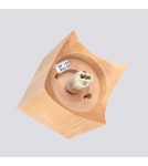 Lampy sufitowe kule - Sollux Plafon SOLIS naturalne drewno SL.1407 - product 5