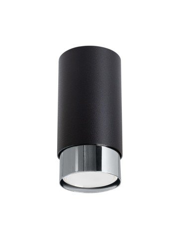 Sollux Plafon NERO 12,5 czarny/chrom SL.1408