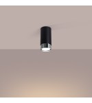 Sollux Plafon NERO 12,5 czarny/chrom SL.1408 Sollux Plafon NERO 12,5 czarny/chrom SL.1408