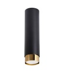 Oprawy sufitowe czarne - Sollux Plafon NERO 22,5 czarny/złoty SL.1411 - product 1
