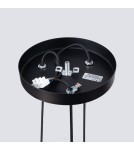 Sollux Lampa wisząca BLISS 3P czarna SL.1463 Sollux Lampa wisząca BLISS 3P czarna SL.1463