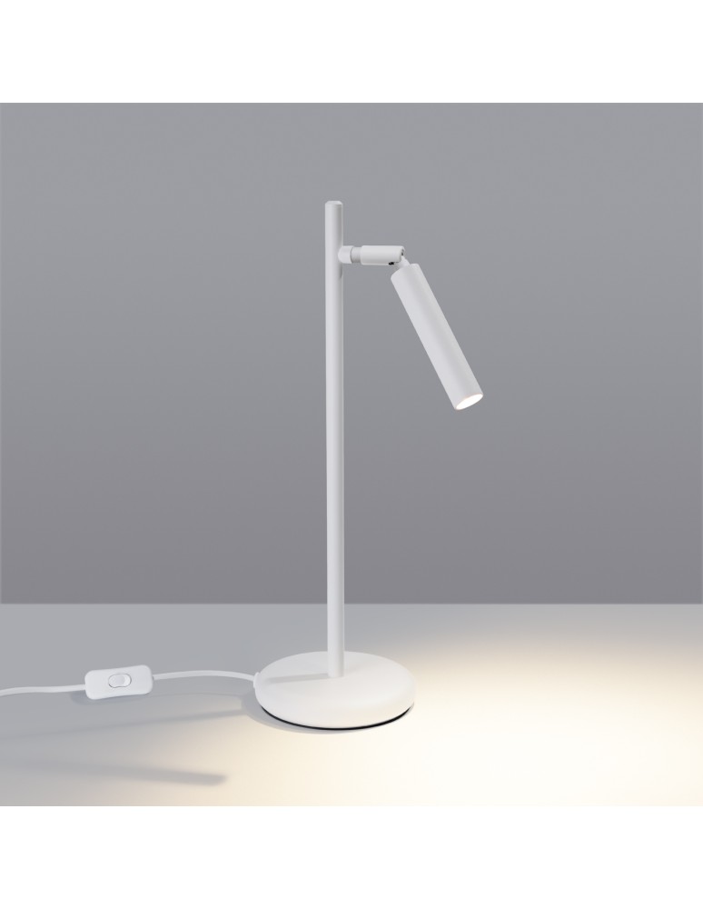 Sollux Lampa biurkowa PASTELO biała SL.1468 Sollux Lampa biurkowa PASTELO biała SL.1468