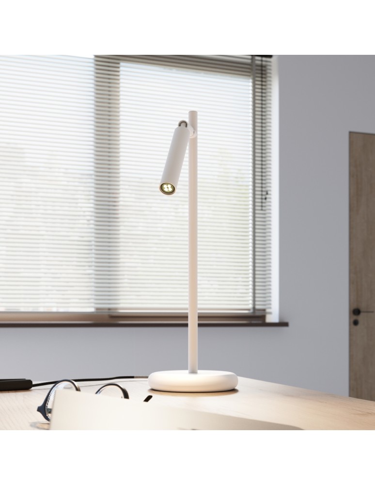 Sollux Lampa biurkowa PASTELO biała SL.1468 Sollux Lampa biurkowa PASTELO biała SL.1468