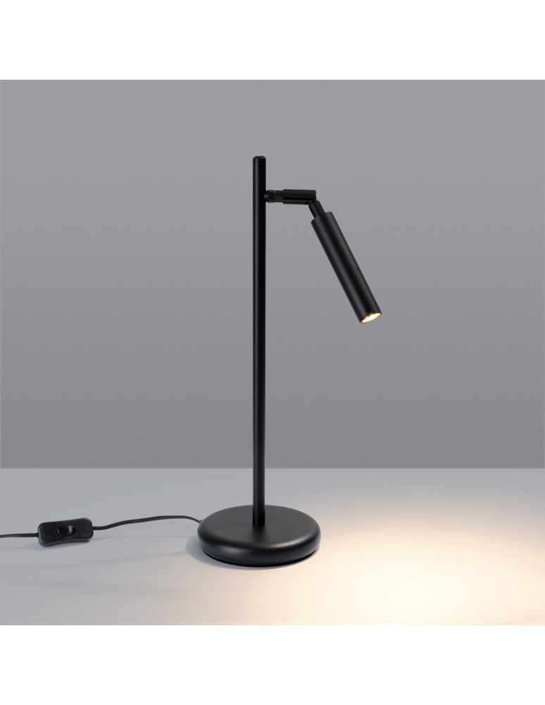 Sollux Lampa biurkowa PASTELO czarna SL.1469 Sollux Lampa biurkowa PASTELO czarna SL.1469