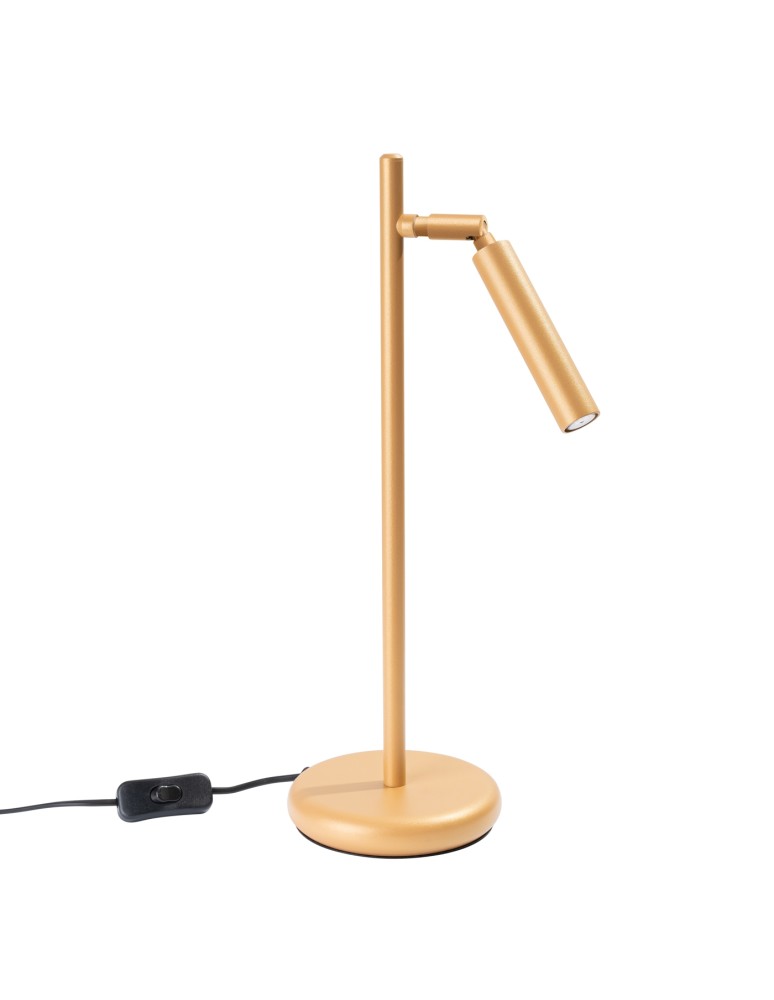 Sollux Lampa biurkowa PASTELO złota SL.1470