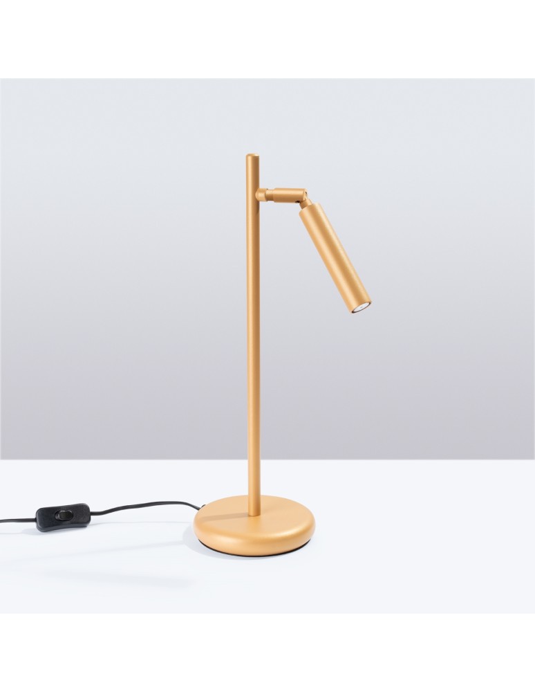 Sollux Lampa biurkowa PASTELO złota SL.1470 Sollux Lampa biurkowa PASTELO złota SL.1470