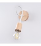 Kinkiety loftowe - industrialne - Sollux Kinkiet EMBER biały SL.1473 - product 8