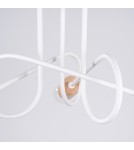 Lampy sufitowe loftowe - industrialne - Sollux Żyrandol EMBER 3 biały SL.1474 - product 9