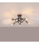 Sollux Żyrandol EMBER 5 czarny SL.1478 Sollux Żyrandol EMBER 5 czarny SL.1478