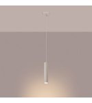 Sollux Lampa wisząca LAGOS 1 beżowa SL.1479 Sollux Lampa wisząca LAGOS 1 beżowa SL.1479