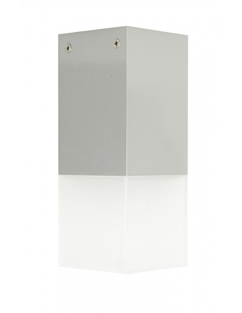 SU-MA CUBE 1x20W E27 230V Srebrny CB-S AL Plafon
