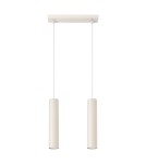 Sollux Lampa wisząca LAGOS 2 beżowa SL.1480 Sollux Lampa wisząca LAGOS 2 beżowa SL.1480