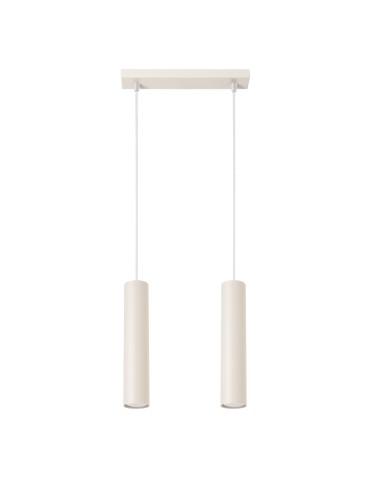 Sollux Lampa wisząca LAGOS 2 beżowa SL.1480