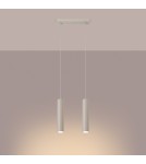 Sollux Lampa wisząca LAGOS 2 beżowa SL.1480 Sollux Lampa wisząca LAGOS 2 beżowa SL.1480