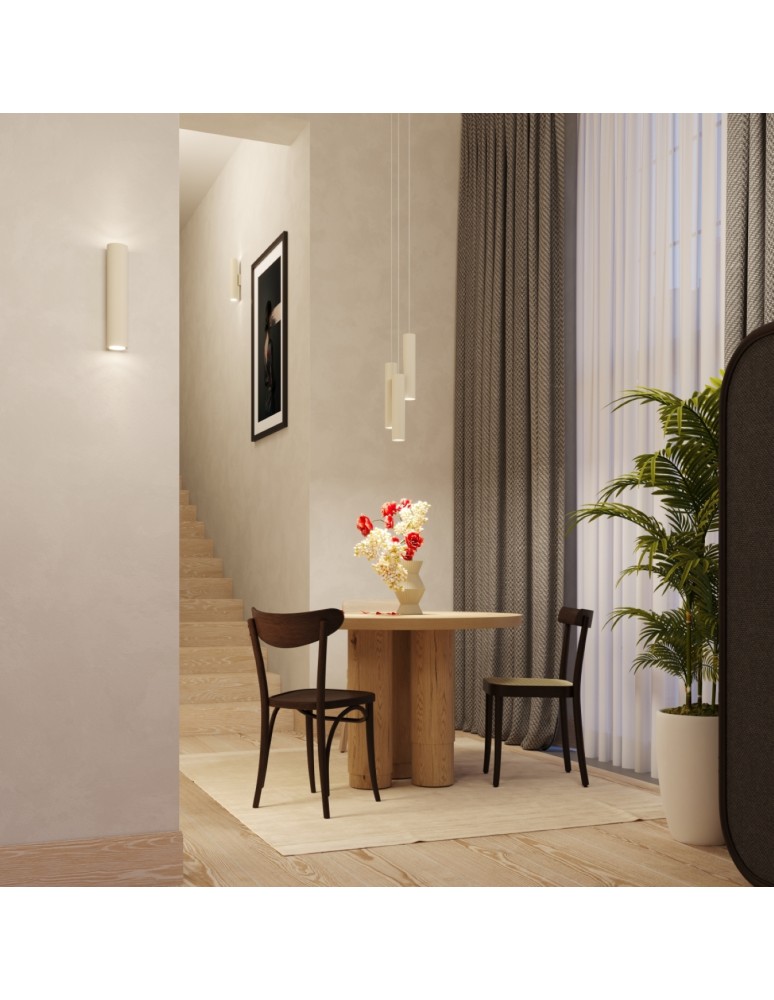 Sollux Lampa wisząca LAGOS 2 beżowa SL.1480 Sollux Lampa wisząca LAGOS 2 beżowa SL.1480