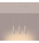 Sollux Lampa wisząca LAGOS 3L beżowa SL.1481 Sollux Lampa wisząca LAGOS 3L beżowa SL.1481