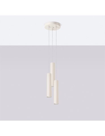 Sollux Lampa wisząca LAGOS 3P beżowa SL.1482 - produkt 2
