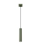 Sollux Lampa wisząca LAGOS 1 zielona oliwka SL.1484 Sollux Lampa wisząca LAGOS 1 zielona oliwka SL.1484