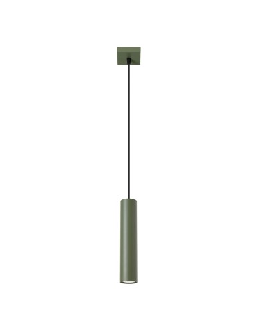 Sollux Lampa wisząca LAGOS 1 zielona oliwka SL.1484
