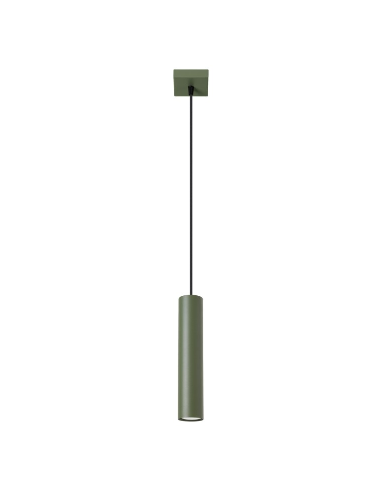 Sollux Lampa wisząca LAGOS 1 zielona oliwka SL.1484 Sollux Lampa wisząca LAGOS 1 zielona oliwka SL.1484