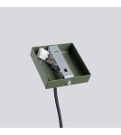 Sollux Lampa wisząca LAGOS 1 zielona oliwka SL.1484 Sollux Lampa wisząca LAGOS 1 zielona oliwka SL.1484
