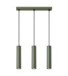 Sollux Lampa wisząca LAGOS 3L zielona oliwka SL.1486 Sollux Lampa wisząca LAGOS 3L zielona oliwka SL.1486