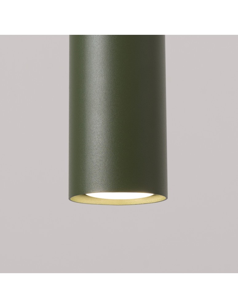 Sollux Lampa wisząca LAGOS 3L zielona oliwka SL.1486 Sollux Lampa wisząca LAGOS 3L zielona oliwka SL.1486