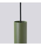 Sollux Lampa wisząca LAGOS 3L zielona oliwka SL.1486 Sollux Lampa wisząca LAGOS 3L zielona oliwka SL.1486