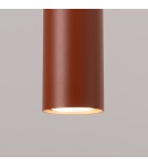 Sollux Lampa wisząca LAGOS 1 ochra czerwona SL.1489 Sollux Lampa wisząca LAGOS 1 ochra czerwona SL.1489