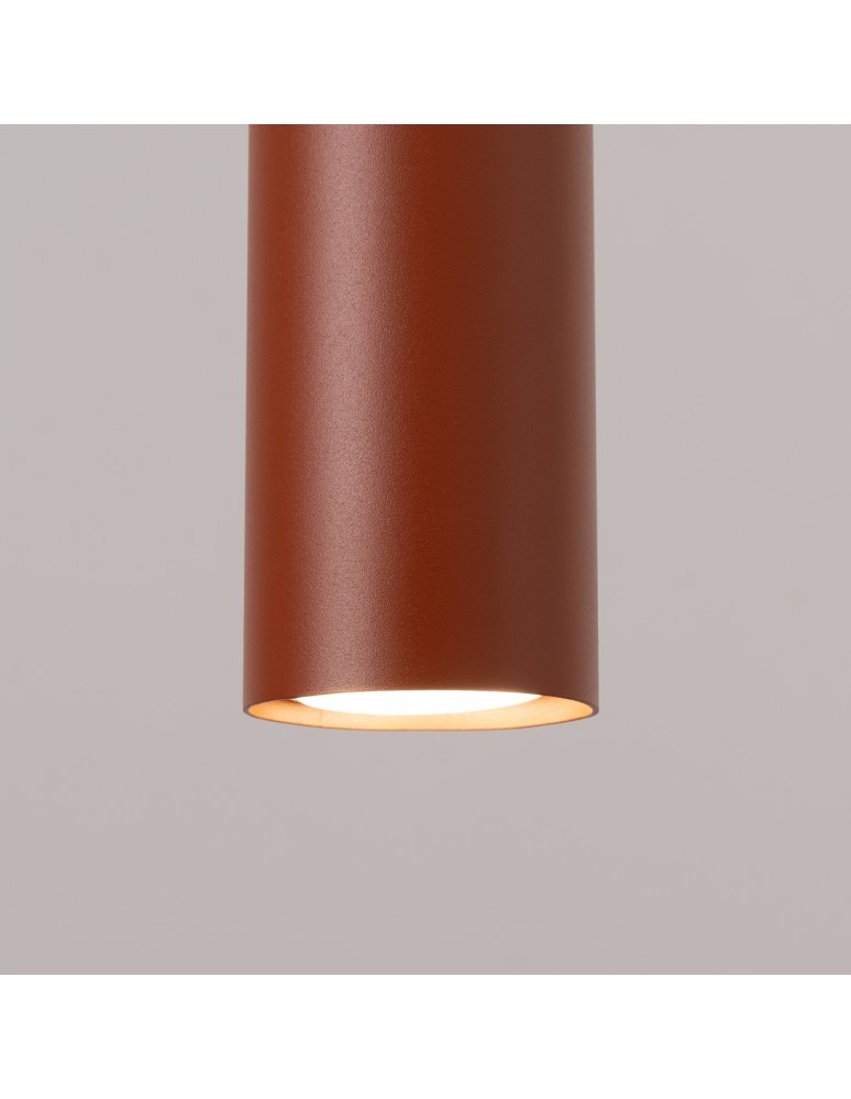 Sollux Lampa wisząca LAGOS 3L ochra czerwona SL.1491 Sollux Lampa wisząca LAGOS 3L ochra czerwona SL.1491