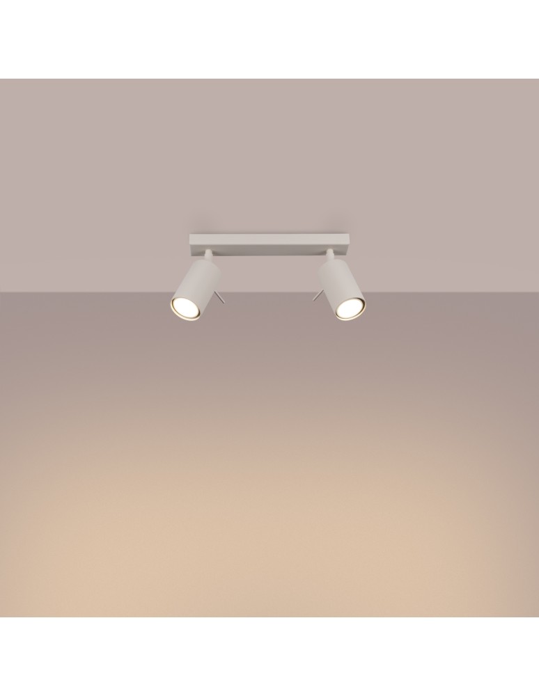 Sollux Plafon RING 2 beżowy SL.1495 Sollux Plafon RING 2 beżowy SL.1495