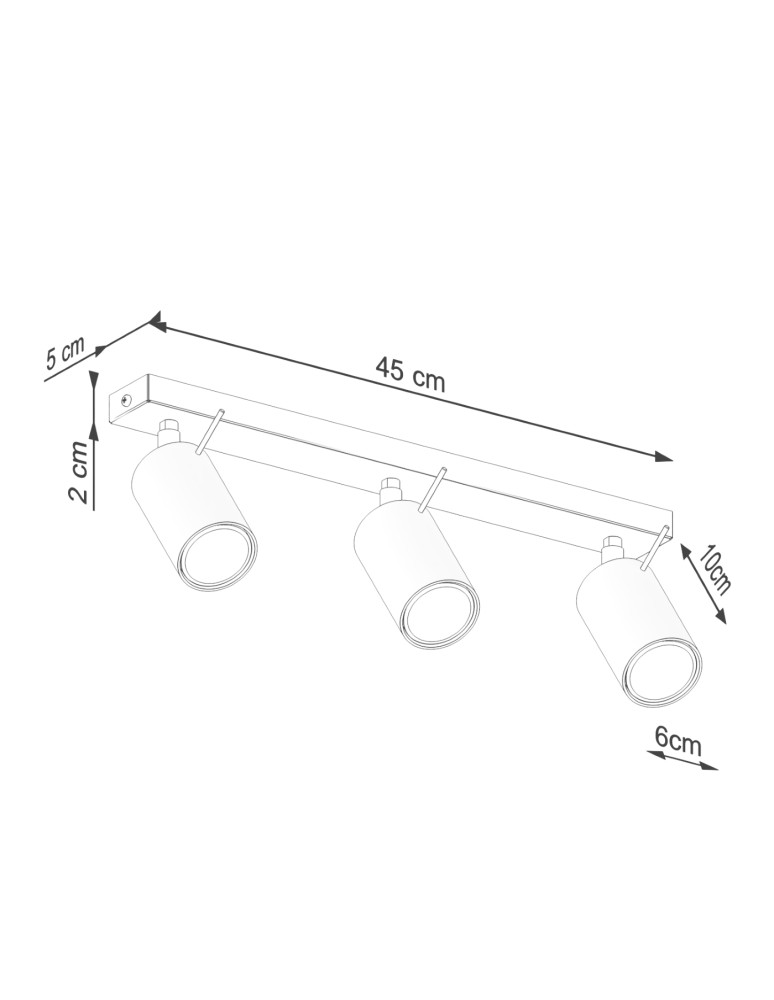 Sollux Plafon RING 3L beżowy SL.1496 Sollux Plafon RING 3L beżowy SL.1496