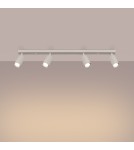Lampy sufitowe regulowane - spoty - Sollux Plafon RING 4L beżowy SL.1498 - product 3