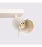 Lampy sufitowe regulowane - spoty - Sollux Plafon RING 4L beżowy SL.1498 - product 5