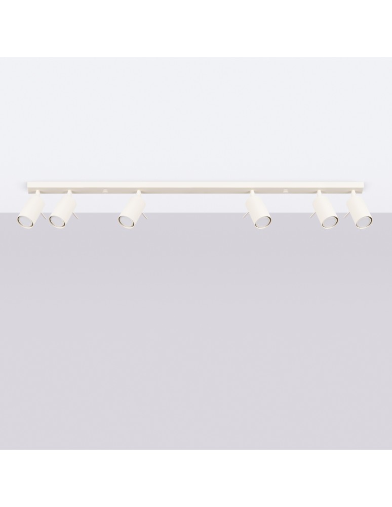 Sollux Plafon RING 6L beżowy SL.1499 Sollux Plafon RING 6L beżowy SL.1499