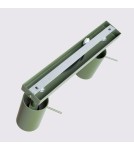 Lampy sufitowe regulowane - spoty - Sollux Plafon RING 2 zielony oliwkowy SL.1501 - product 4