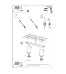 Lampy sufitowe regulowane - spoty - Sollux Plafon RING 2 zielony oliwkowy SL.1501 - product 10