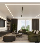 Lampy sufitowe regulowane - spoty - Sollux Plafon RING 2 zielony oliwkowy SL.1501 - product 11