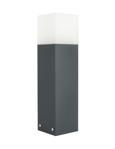 SU-MA CUBE MAX 40cm 1x20W E27 230V Ciemny popiel CB-MAX 400 DG Stojąca