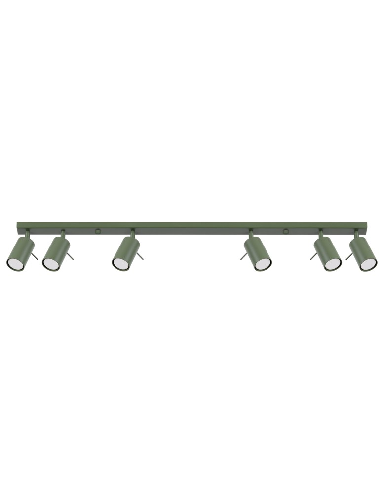 Sollux Plafon RING 6L zielony oliwkowy SL.1505 Sollux Plafon RING 6L zielony oliwkowy SL.1505