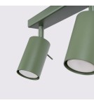 Sollux Plafon RING 6L zielony oliwkowy SL.1505 Sollux Plafon RING 6L zielony oliwkowy SL.1505