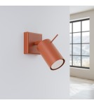 Kinkiety regulowane - Sollux Kinkiet RING ochra czerwona SL.1506 - product 2