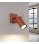 Kinkiety regulowane - Sollux Kinkiet RING ochra czerwona SL.1506 - product 3