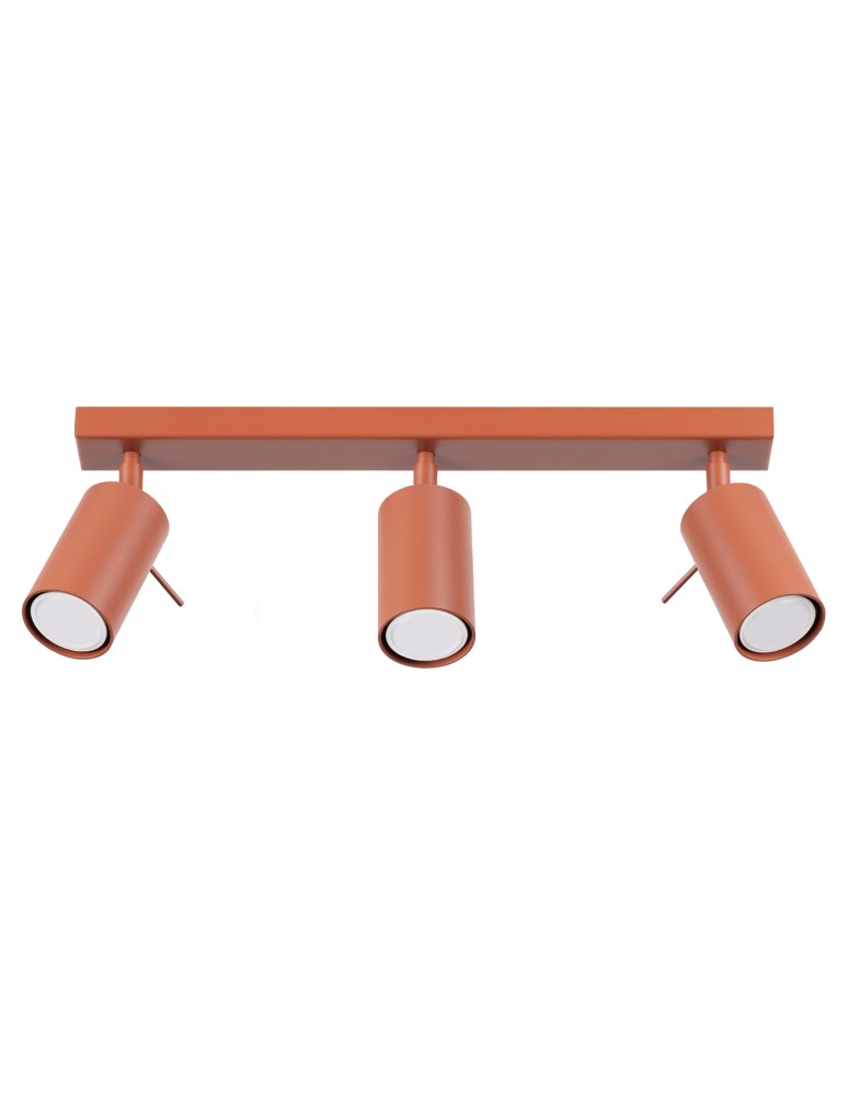 Sollux Plafon RING 3L ochra czerwona SL.1508 Sollux Plafon RING 3L ochra czerwona SL.1508