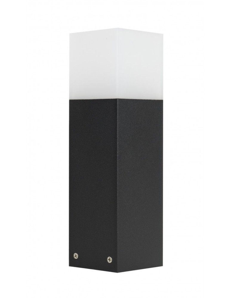 Lampy ogrodowe stojące - SU-MA CUBE 33cm 1x20W E27 230V Czarny CB-330 BL Stojąca - produkt kolory-swiatla.pl 1