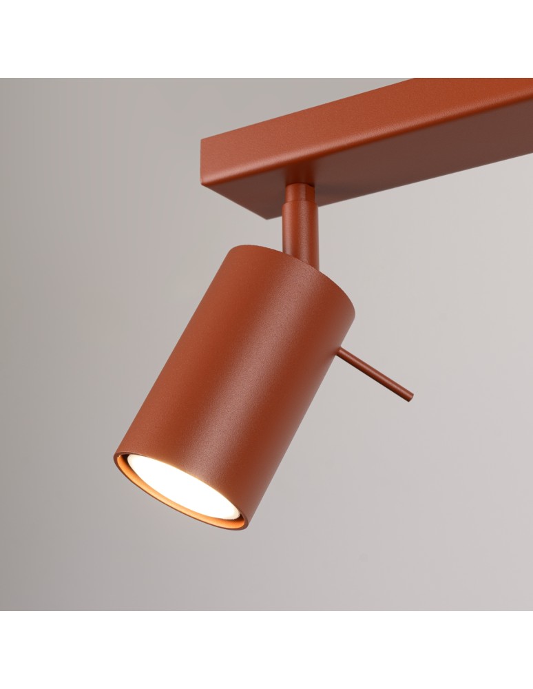 Sollux Plafon RING 3L ochra czerwona SL.1508 Sollux Plafon RING 3L ochra czerwona SL.1508