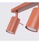 Sollux Plafon RING 3L ochra czerwona SL.1508 Sollux Plafon RING 3L ochra czerwona SL.1508