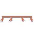 Sollux Plafon RING 4L ochra czerwona SL.1510 Sollux Plafon RING 4L ochra czerwona SL.1510