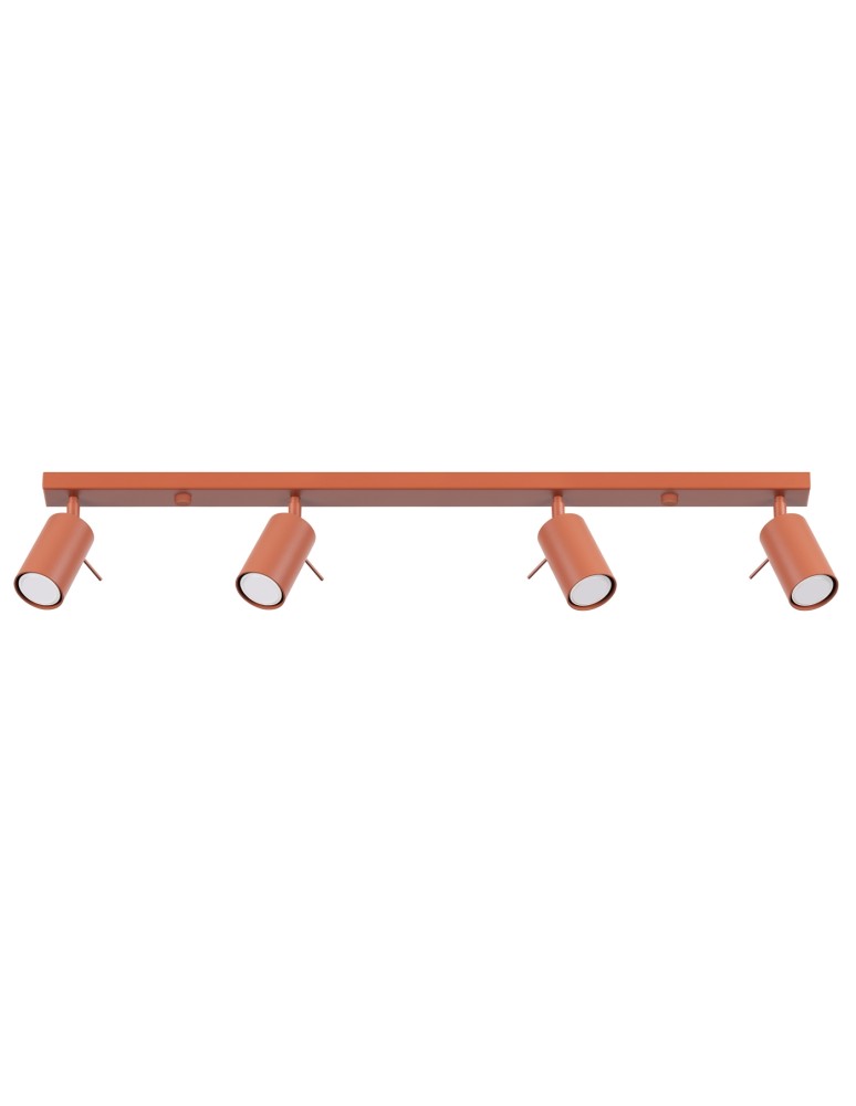 Sollux Plafon RING 4L ochra czerwona SL.1510 Sollux Plafon RING 4L ochra czerwona SL.1510